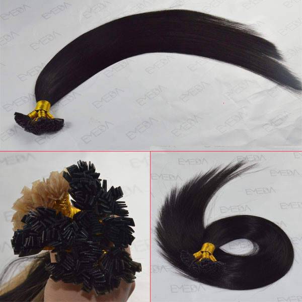 Flat tip hair extension